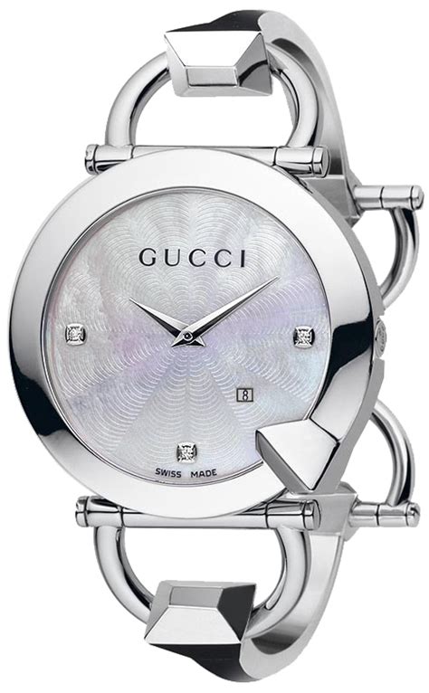 gucci 122.5|YA122504 Gucci 122 Chiodo Women's Watch .